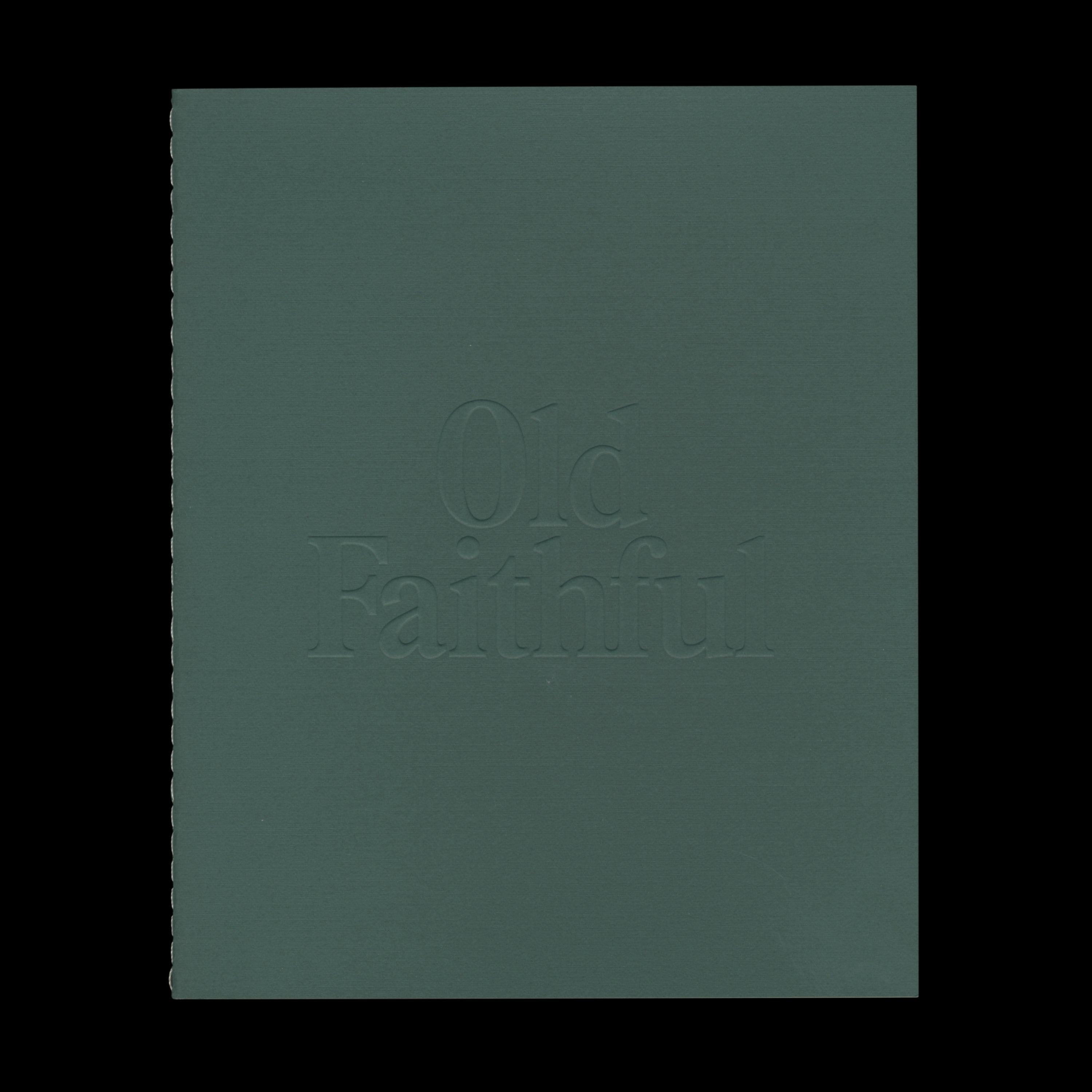 OLD FAITHFUL by Pascale Georgiev, Atelier Éditions