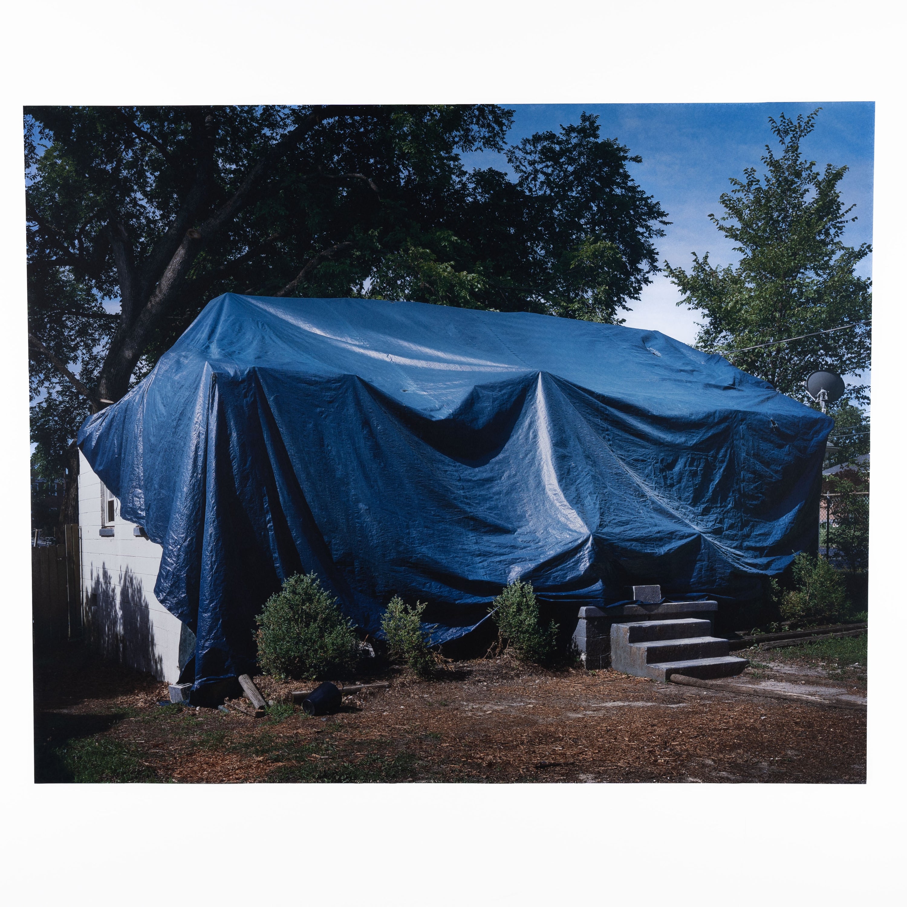 TARPED HOUSE by Shane Rocheleau